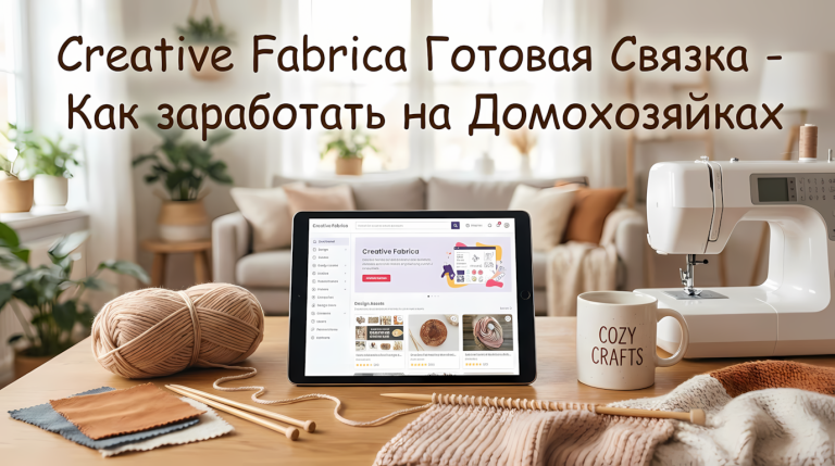 Creative Fabrica Готовая Связка - Как заработать на Домохозяйках