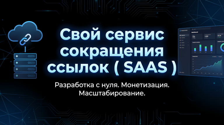 Свой сервис сокращения ссылок ( SAAS )