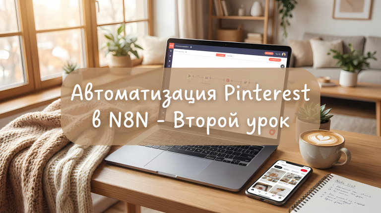 Автоматизация Pinterest в N8N - Второй урок