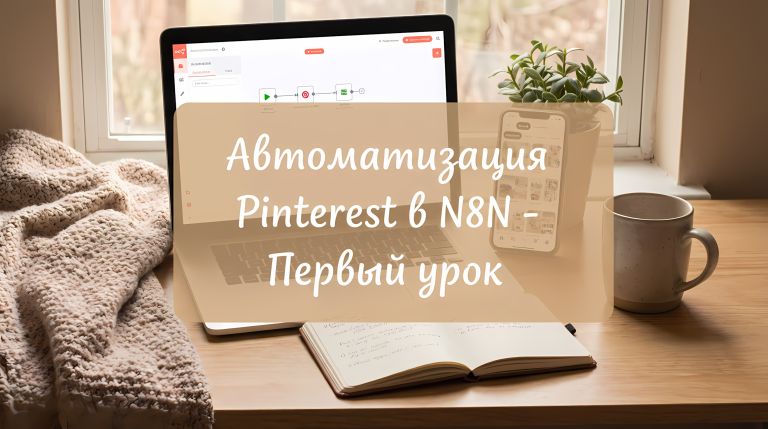 Автоматизация Pinterest в N8N - Первый урок