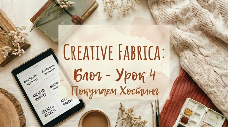 Блог под CREATIVE FABRICA - Урок 4 - Покупаем Хостинг