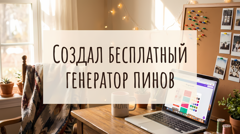 бесплатный ГЕНЕРАТОР пинов