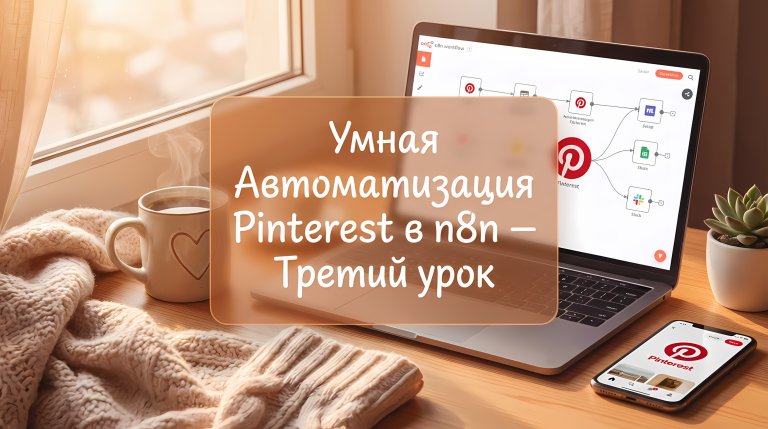 Умная Автоматизация Pinterest в n8n - Третий урок