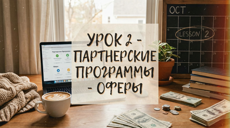 Урок 2 - Партнерские Программы - Оферы