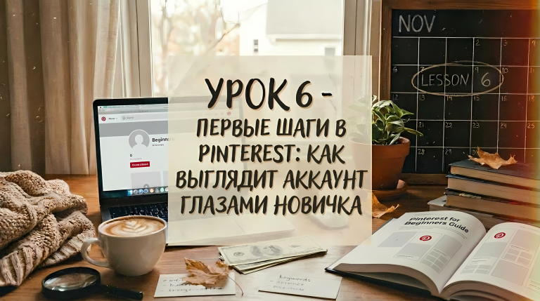 Урок - 6 - Первые шаги в Pinterest