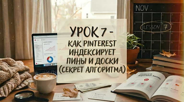 Урок - 7- Как Pinterest индексирует пины и доски (секрет алгоритма)