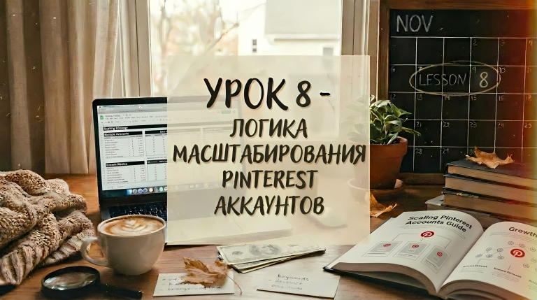 Урок - 8 - Логика Масштабирования Pinterest аккаунтов