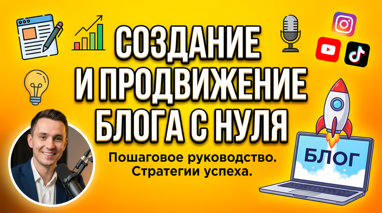Создание и продвижение Блога с нуля